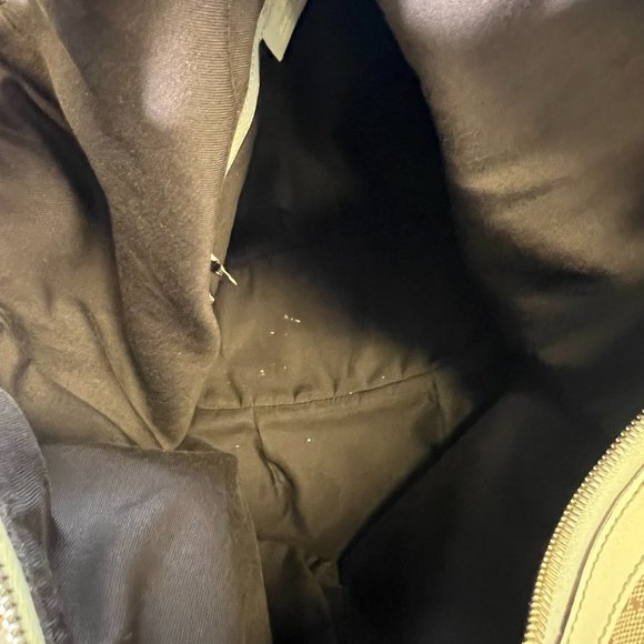 Gucci GG Supreme Canvas/White Leather Pelham Tote - Picture 9 of 9